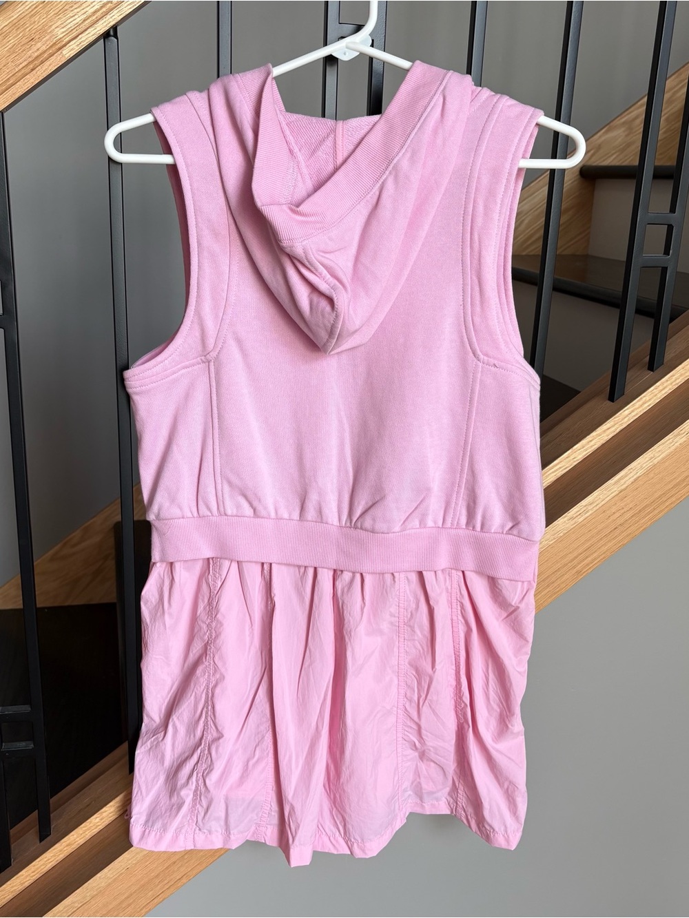 Gola Light Pink Hooded Sleeveless Romper - Picture 2 of 3
